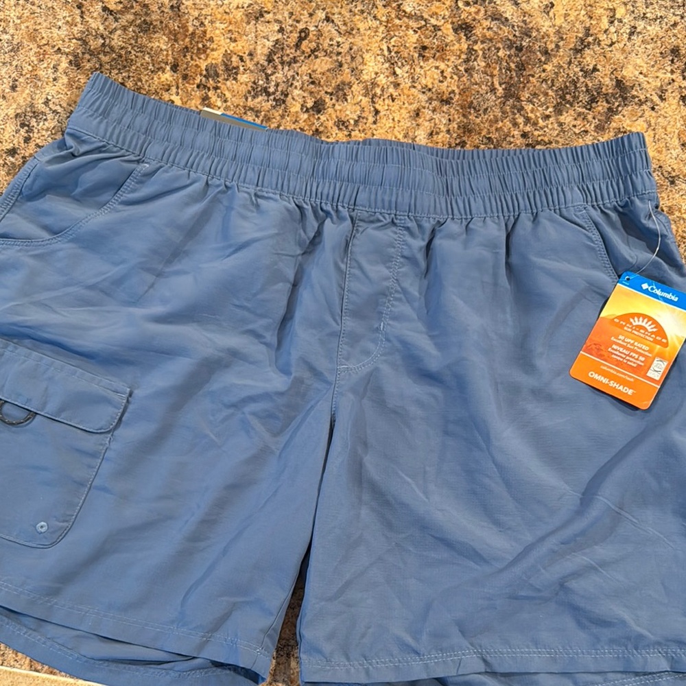 Columbia Men's Slate Blue shorts Brand new with tags